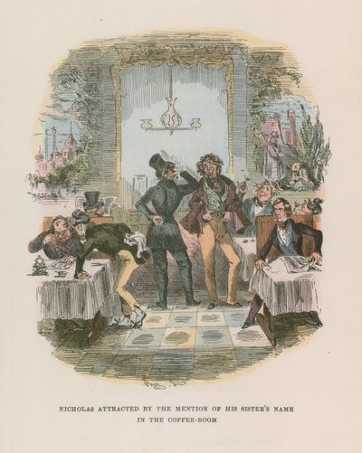 Illustration for Nicholas Nickleby by Hablot Knight Browne